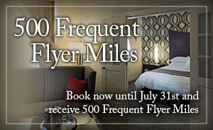 500 Frequent Flyer Miles thru July 31, 2012